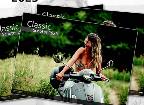 Classic Scooter Kalender 2023 (A3)