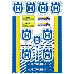 Tecnosel Vintage Husqvarna Aufkleber Satz