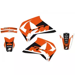 Dekorsatz Blackbird KTM 400/540/620 SC/SXC Modelle 1998-1999 orange Dekorsatz Blackbird KTM 400/540/620 SC/SXC Modelle 1998-1999 orange