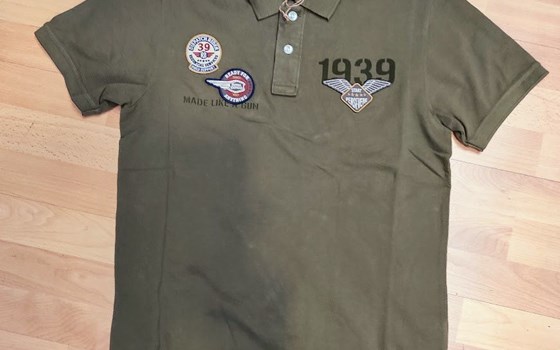 Polo-Shirt Royal Enfield Light Olive - Bild 1