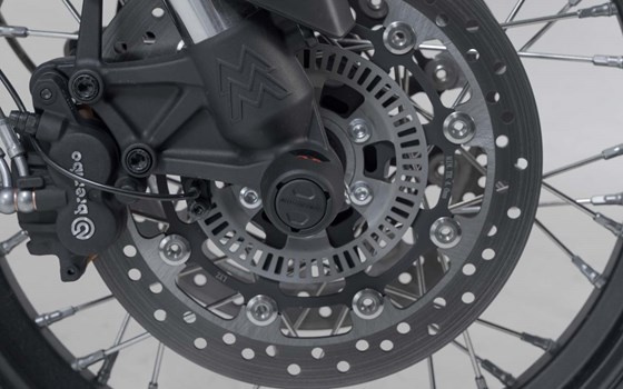 Sturzpad-Kit für Vorderachse. Schwarz. Moto Morini X-Cape 650 (21-). - Bild 3