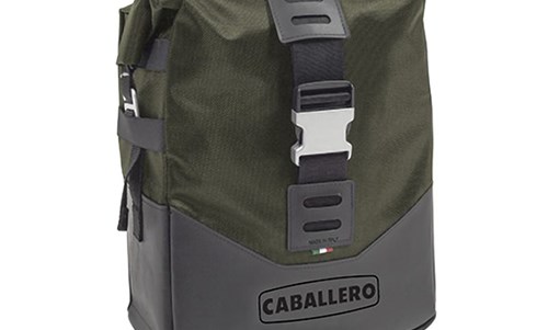 Seitentasche Fantic Caballero grün 11 Liter