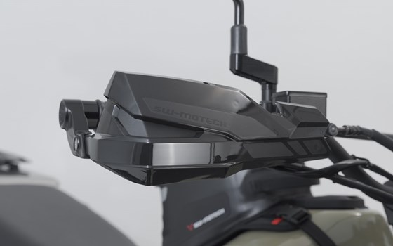 KOBRA Handprotektoren-Kit. Schwarz. Kawasaki KLR 650 (22-). - Bild 3