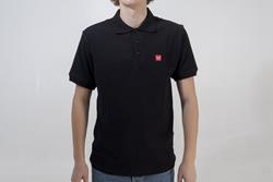 Polo-Shirt. Core Line. Schwarz. Herren. Größe M.