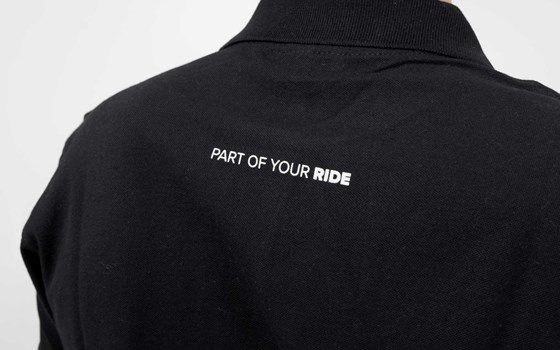 Polo-Shirt. Core Line. Schwarz. Herren. Größe XL. - Bild 5