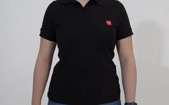 Polo-Shirt. Core Line. Schwarz. Damen. Größe S. - Bild 1
