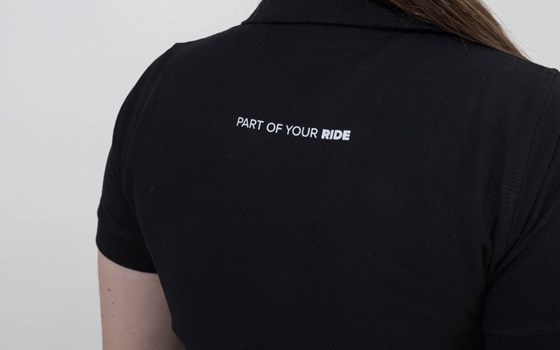 Polo-Shirt. Core Line. Schwarz. Damen. Größe S. - Bild 5