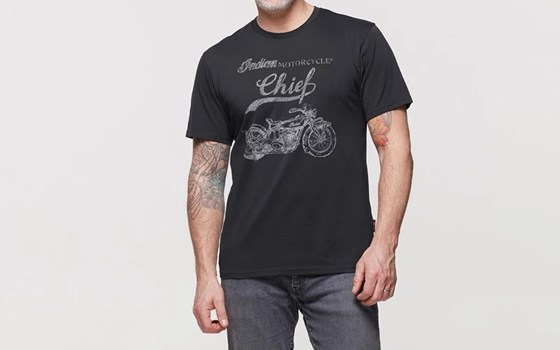 1922 Big Chief T-Shirt, Black - Bild 1 1922 Big Chief T-Shirt, Black - Bild 1