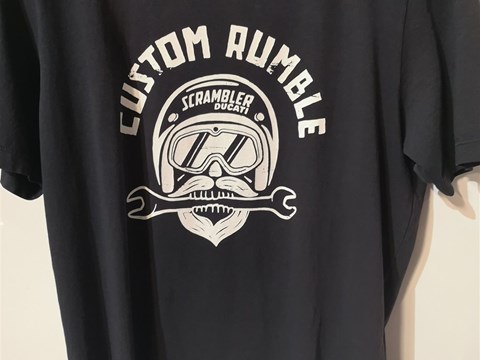 Scrambler T-Shirt Custom Rumble