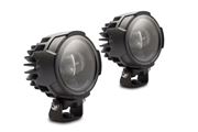 EVO Nebelscheinwerfer-Kit. Schwarz. Kawasaki Versys 650 (21-).