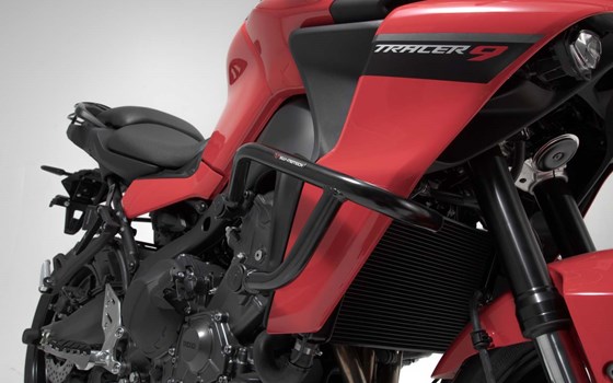 Sturzbügel. Schwarz. Yamaha Tracer 9 / GT (20-) / GT+ (22-). - Bild 1