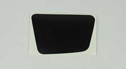 Tank-Folie rechts schwarz für BMW R 100 Modelle