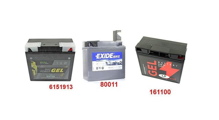 Gelbatterie für BMW R1100RS, R1150RS Gelbatterie für BMW R1100RS, R1150RS