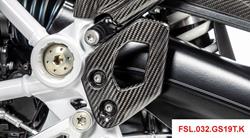 Carbon Fersenschutz links für BMW R 1250 GS & R 1250 GS Adventure