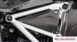 Carbon Rahmendreieckcover links für BMW R 1250 GS & R 1250 GS Adventure