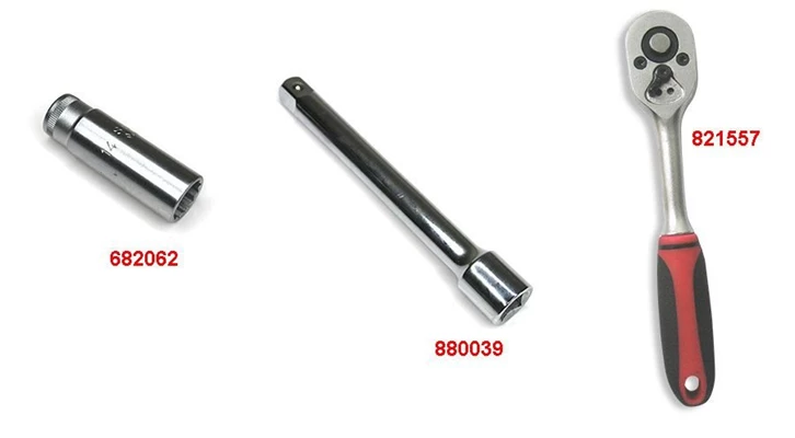 Zündkerzenschlüssel 14mm für BMW R 1250 GS & R 1250 GS Adventure Zündkerzenschlüssel 14mm für BMW R 1250 GS & R 1250 GS Adventure