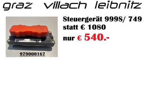 Marke: Ducati Artikelname: Steuergerät 999S / 749 statt € 1080 nur € 540.-