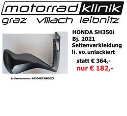 Seitenverkleidung Honda SH350i Bj.21 statt € 364,- nur € 182,-