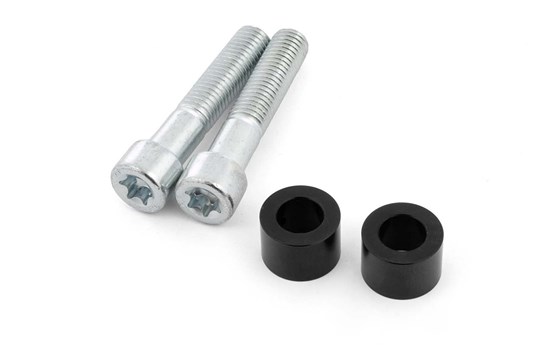 Adapter für Lenkerenden-Spiegel - schwarz - Satz - Bild 1