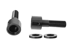 Adapter für Lenkerenden-Spiegel und Blinker mo.Blaze Disk - schwarz - Satz Adapter für Lenkerenden-Spiegel und Blinker mo.Blaze Disk - schwarz - Satz