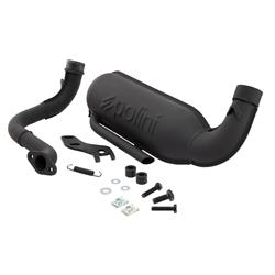 Rennauspuff POLINI Original 200.2034, Stahl für Vespa 90/R/SS/100/125/PV/ET3