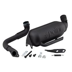 Rennauspuff POLINI Original 200.2052, Stahl für Vespa PK50/S/SS/XL/XL2/XLS/HP/FL/N/Rush