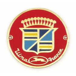 Emblem "ULMA France" Beinschild/Radkappe