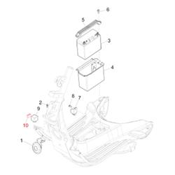 Halterung PIAGGIO, Blinkrelais für Vespa Primavera/Sprint 50-150ccm