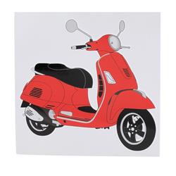 Aufkleber mit Motiv Vespa GTS Motorroller