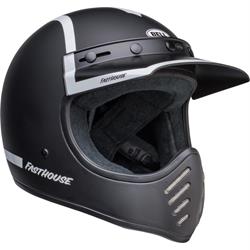 Helm BELL MOTO 3 Fasthouse, schwarz matt, Gr. L, 59-60cm Crosshelm