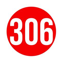 Aufkleber mit Motiv Tempo 306