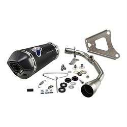 Rennauspuff TERMIGNONI Relevance Conical Black Edition für Vespa LX/S/Primavera/Sprint 3V i.e. 125-150ccm