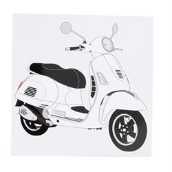 Aufkleber mit Motiv Vespa GTS Motorroller