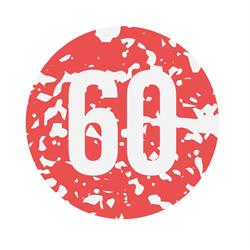 Aufkleber mit Motiv Tempo 60