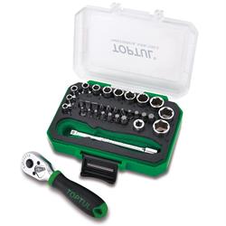 Steckschlüsselsatz TOPTUL MINI 1/4"