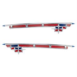 Sturzbügel "embellisher", Seitenhaube, links & rechts für Lambretta 125 LI 3°-4°/LIS/150 LI3°/LIS/SX/200 SX