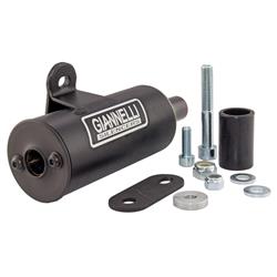 Endschalldämpfer GIANNELLI Vintage, Stahl, Farbe (ESD): schwarz für LML Star/Star Deluxe 125/150/200 4T