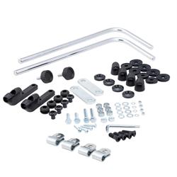 Montagematerial Windschild FACO "Twin-Screen" für Vespa PX 80-200E Lusso/'98/MY