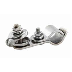 Klemme Spiegelstangenbefestigung STADIUM Rohrlenker/Gepäckträger vorne, für 3/4" Rohre (16-19mm)