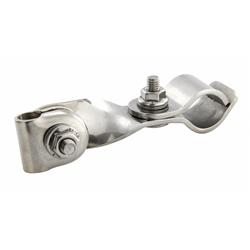 Klemme Spiegelstangenbefestigung STADIUM Rohrlenker/Gepäckträger vorne, für 3/4" Rohre (16-19mm)