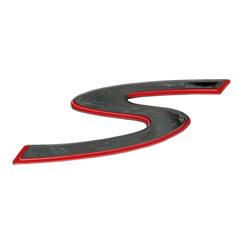 Schriftzug S Beinschild vorne für Vespa GTS Super Sport 125/300ccm