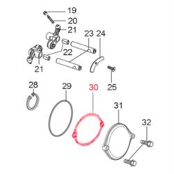 Dichtung Zylinderkopfabdeckung LML, SF214-0199 für LML Star 200 4T