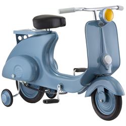 Blechroller Struzzo blau