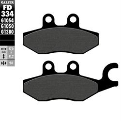 Bremsbeläge GALFER Semi Metal S53 vorne, rechts für PIAGGIO X8/X9 Evo/X10/XEvo