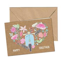 Grußkarte SIP mit Motiv Happy Together