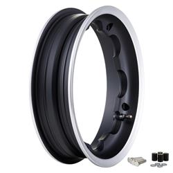 Felge SIP Tubeless 2.50x10 für 100-120er Breitreifen für Lambretta 125 LI/Special/GP/DL/150 LI/Special/SX/GP/175 TV/200 TV/SX/GP/DL vorne oder hinten