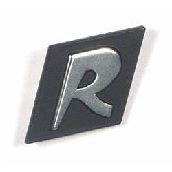 Schriftzug "R" Beinschild vorne 122314 für Vespa 125 GTR 100001 -> 127357