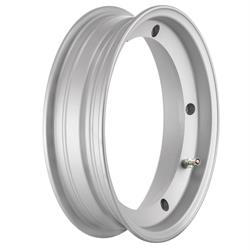 Felge SIP Tubeless 2.0 2.50x10 für 100'80/100'90-10" Reifen für Vespa 50-125/PV/ET3/PK/S/XL/XL2/125 GT-TS/150 GL/GS VS5T/Sprint/V/T4/Rally/PX/PE/Lusso/T5/Cosa/LML Star/DLX/Deluxe 2T/4T vorne oder hint