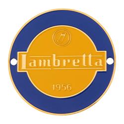 Emblem "j LAMBRETTA 1956" für Lambretta