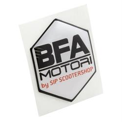 Emblem SIP BFA BFA MOTORI 6-Eck Kaskade für Vespa PK50-125 XL/XL2/PX80-200E/Lusso/'98/T5